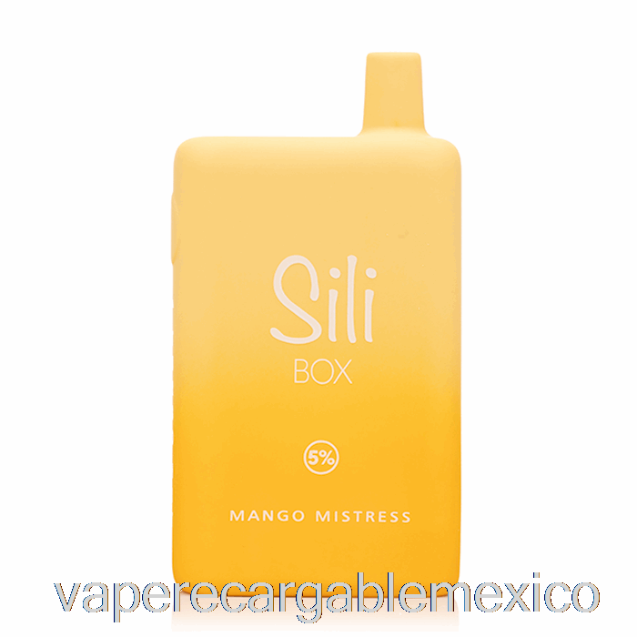 Vape Recargable Sili Box 6000 Desechable Mango Mistress